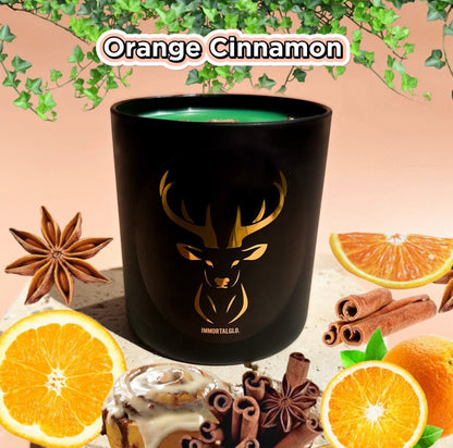 Gold Flake Christmas Coconut Soy Candles - IMMORTALGLO.