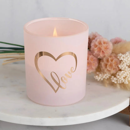 Lovers Candle - Coconut Soy with Gold Flakes - IMMORTALGLO.